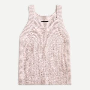 J crew light lavender sweater tank top